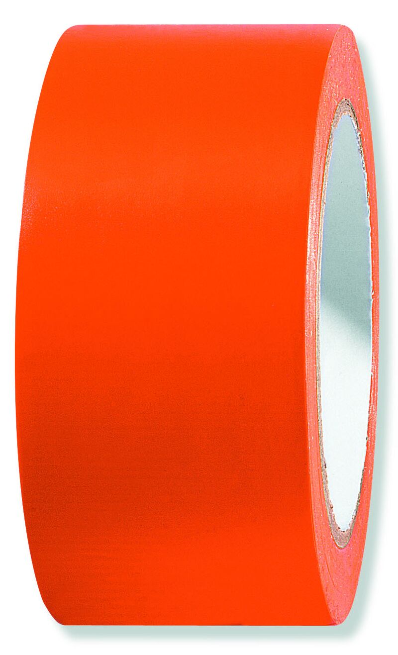 PVC Orange Protect Tape PVC Construction Masking Tape